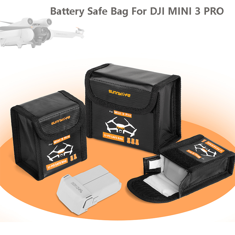 Dji Drone Mini 4 Pro - DJI MINI 3/4 プロドローンリポバッテリー安全防爆保護袋バッテリー収納ケース DJI MINI